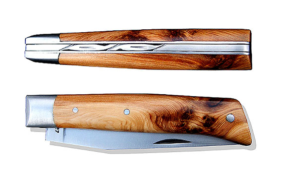Couteau Alpin 11 cm bois de genevrier